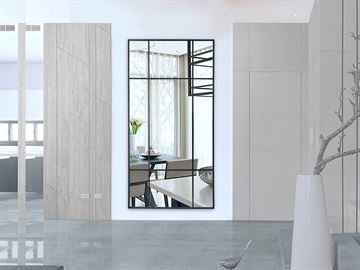 BLACK WEEK - Andromeda Spejl - 180x90cm - Antiksort